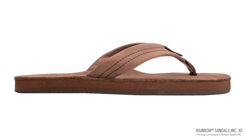 Rainbow Sandals Women's Single Layer Premier Leather Sandal, Expresso, Ladies Large / 7.5-8.5 B(M) US - Image 4